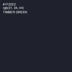 #1F222C - Timber Green Color Image